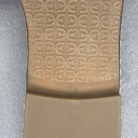 🔥🔥🔥Sam Edelman Cream Raffia Slide Sandals Size: 8.5🔥🔥🔥 - Picture 7 of 11